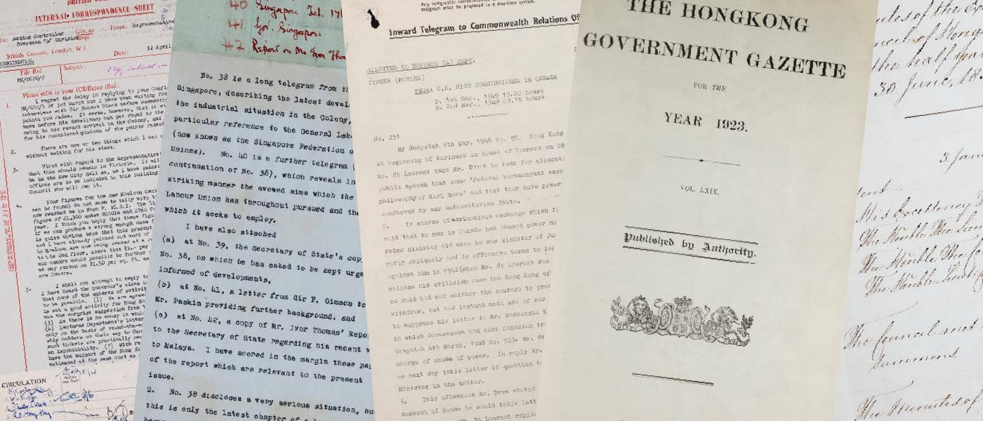 Various Source Images from State Papers Online Colonial, The National Archives, Kew, UK
